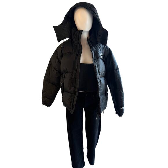 The North Face Men’s Small Black Hooded Insulated Bomber Jacket DWR - Picture 10 of 16